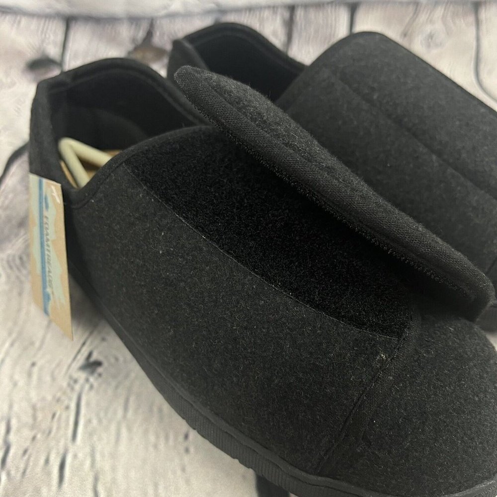 Foamtreads Womens Slippers Nurse 2 Adjustable Charcoal Shoes Size 6.5 ED - Picture 8 of 9